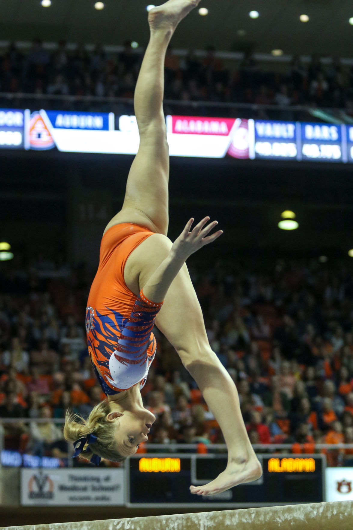 Auburn vs. Alabama gymnastics